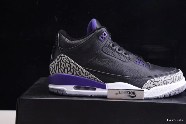 Purple CT8532-050 Court 3 Retro Jordan Black Air 1031